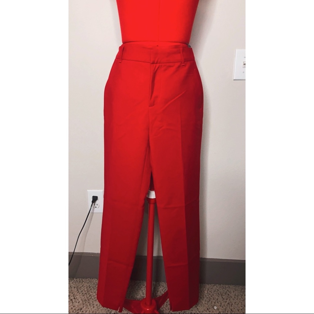Red Chino Slacks